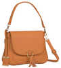 Bulldog Cases Hobo Purse With Holster Orange Leather Bdp-077