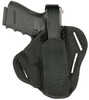 BLACKHAWK 3-Slot Ambidextrous Pancake Holster Size 04 For Glock 26/27/33 and Other Sub-Compact 9mm/.40 Caliber 40P