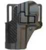 Blackhawk CQC Serpa Belt Holster Left Hand Carbon Fiber for Glock 17/22/31 Loop And Paddle 41000