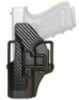 Blackhawk CQC Serpa Belt Holster Left Hand Carbon Fiber for Glock 19/23/32/36 Loop And Paddle 41