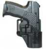 Blackhawk CQC Serpa Belt Holster Right Hand Carbon Fiber HK P2000 Loop And Paddle 410016Bk-R