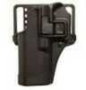 BLACKHAWK! SERPA CQC Concealment Holster with Belt and Paddle Attachment Fits HK VP9/40 Left Hand Matte 410579BK-L