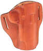 Bianchi Model #57 Remedy Open Top Leather Holster Fits 1911 Commander Tan Right Hand 23940