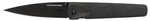 Cold Steel Caledonian 60 Series 4.25" Folding Knife Plain Edge Spear Point PVD Finish Black Forged Carbon Fiber Handle 2