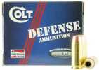 Double Tap Colt Defense Handgun Ammunition 10mm Auto 180Gr JHP 1150 Fps 20/ct