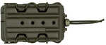 High Speed Gear 16Ta01OD Taco V2 OD Green Polymer, 2" Belt Clip/MOLLE U-Mount, Compatible W/ Rifle Mags