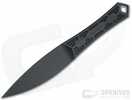 Kershaw Interval Fixed Blade Knife 2.4" Blunt Drop Point Pa-66 Nylon Construction Matte Finish Black 1399x