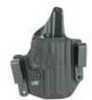 L.A.G. Tactical Inc. Defender Series OWB/IWB Holster Fits H&K VP9 Kydex Right Hand Black Finish 9026