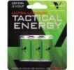 Viridian Weapon Technologies Battery CR123A Lithium 3 pack Green VIR-CR123-3