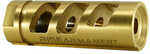 Rise Armament Ra701223Tin Ra-701 Gold Nitride Titanium With 1/2"-28 tpi Threads For 22 Cal