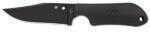 Spyderco Street Beat Lightweight 3.5" Fixed Blade Knife Plain Edge VG-10 Kraton Handle FB15PBBK