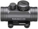 Tasco Pro Point Red Dot Sight 1X30MM 5 MOA Black Matte Includes a 2-in-1 Mounting Base for 3/8" Tipoff and Weaver Rails