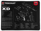 TekMat Ultra Mat Springfield XD Cleaning Mat Thermoplastic Surface Protects Gun From Scratching 1/4" Thick 15"X20" Tube 