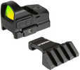 Truglo TG-TG8100Bm Tru-Tec Micro Black Anodized 23X17mm 3 MOA Illuminated Red Dot Reticle Features 45 Degree Offset Pica