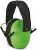 Walker's Passive Baby & Kids Hearing Protection Earmuff Lime Green GWP-FKDM-LG