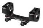 Warne Scope Mounts Generation 2 1" Fits AR Rifles Extended Skeletonized Black Finish XSKEL1TW