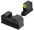 Xs Sights R3d 2.0 Tritium Night Sight For Cz P10 Suppressor Height Green Front Outline Green Tritium Front/rear Cz-r201s