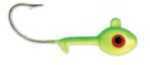 Sea Striker Got Cha Grub Head 1/4Oz 7Pk Chartreuse/Lime Md#: S14-120S