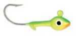 Sea Striker Got Cha Grub Head 1/4Oz 7Pk Chartreuse/Lime/Orange Md#: S14-128S