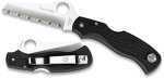 Spyderco Rescue 79MM Knife Black Handle