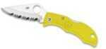 Spyderco Ladybug 3 Yellow FRN H-1 Sypderedge