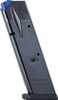 The Mec-Gar CZ 75B 85B SP-01 9mm 10rd Blued Magazine is a 9 mm 10 limited capacity magazine. The revised dimpled design accepts standard Mec-Gar floorplates, springs, and followers. The carbon steel t...