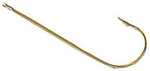 Mustad Aberdeen Extra Fine Point Bent In-Gold 10 Ct Sz 1