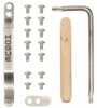 Hogue Deka Folder Stainless Steel Torx Screw And Clip Kit