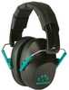 Walkers Low Profile Black with Teal Logo Muff