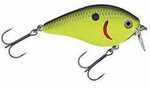 Strike King Kvd1.5Sh Black Back Chartreuse 3pk