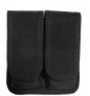 Double Pistol Magazine Case Single Row Black