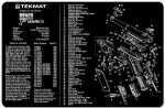 TekMat Ruger Mark II Handgun Mat 7-RugerMK2