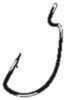 Gamakatsu 5/0 Worm Hook Deep Throat Wide Gap Black 5 Per Pack