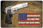 TekMat 2Nd Amendment With Handgun Mat 17-2Amend