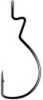 Gamakatsu 2/0 Skip Gap Worm Hook Black 266412