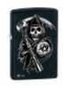 Zippo Sons Of Anarchy Black Matte Lighter 28504