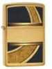 Zippo Gold And Black Lighter 28673