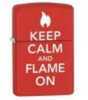 Zippo Keep Calm & Flame On Lighter 28671