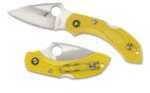 Spyderco Dragonfly2 Yellow FRN H-1 Plainedge Knife