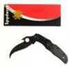 Spyderco- Matriarch 2 With Emerson Opener 3.57" Folder Md: C12SBBK2W