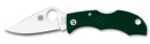 Spyderco Ladybug3 British Racing Green FRN ZDP-189 Pe