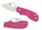 Spyderco Squeak SlipIt Pink FRN PlainEdge