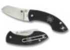 Spyderco Pingo Plainedge Black Frn C163PBK