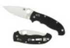 Spyderco Manix2 Xl Black G-10 Blade PlainEdge