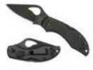 Spyderco- Robin 2 Folding Knife With 2.40" Blk Plain Edge Blade Md: By10BKP2