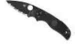 Spyderco Native 5 Lightweight-3.1in Blk Blde-CombinationEdge