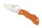 Spyderco Manbug Fldg Knife 1.97in HAP40 Blade-Orange FRN