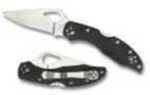 Spyderco Byrd Meadowlark2 Black G-10 Plainedge By04GP2