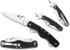 Spyderco ClipiTool Folder 3.5 in Plain 6 Tools Blk G-10 Handle