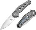 Defcon Sphere Folder 3.5 in Blade Gray Titanium-G10 Handle